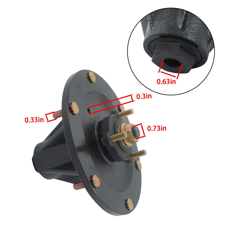 DURAFORCE 127-0560 Spindle Assembly For Toro Z Master 7500-D 7000 6000 3000 5000 7500-D