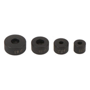 DURAFORCE 15 Ton Hydraulic Knockout Punch Driver Kit Hole Tool 1/2"-4" with 10 Dies