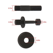 DURAFORCE 15 Ton Hydraulic Knockout Punch Driver Kit Hole Tool 1/2"-4" with 10 Dies