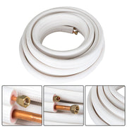DURAFORCE 50 Feet 1/4 In - 1/2 In Dia. Rubber Air Conditioning Cooling Connection Pipe
