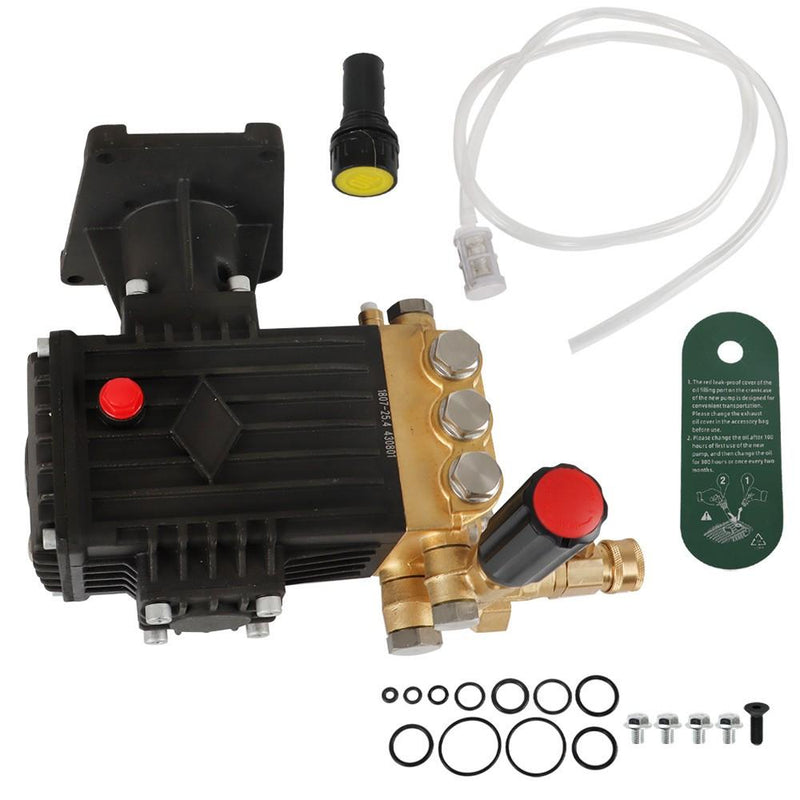 DURAFORCE 1 Inch Shaft Pressure Washer Pump CF 3040 G: 3000 psi @ 4 US gpm