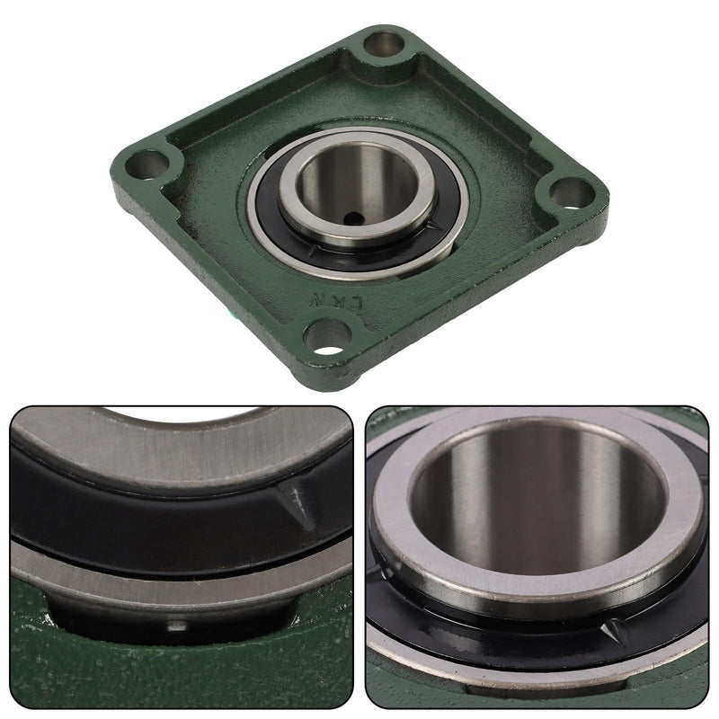 DURAFORCE UCF201-8 Pillow Block Bearing 1/2" Bore Self-Aligning 4-Bolt Solid Base 10 Pcs