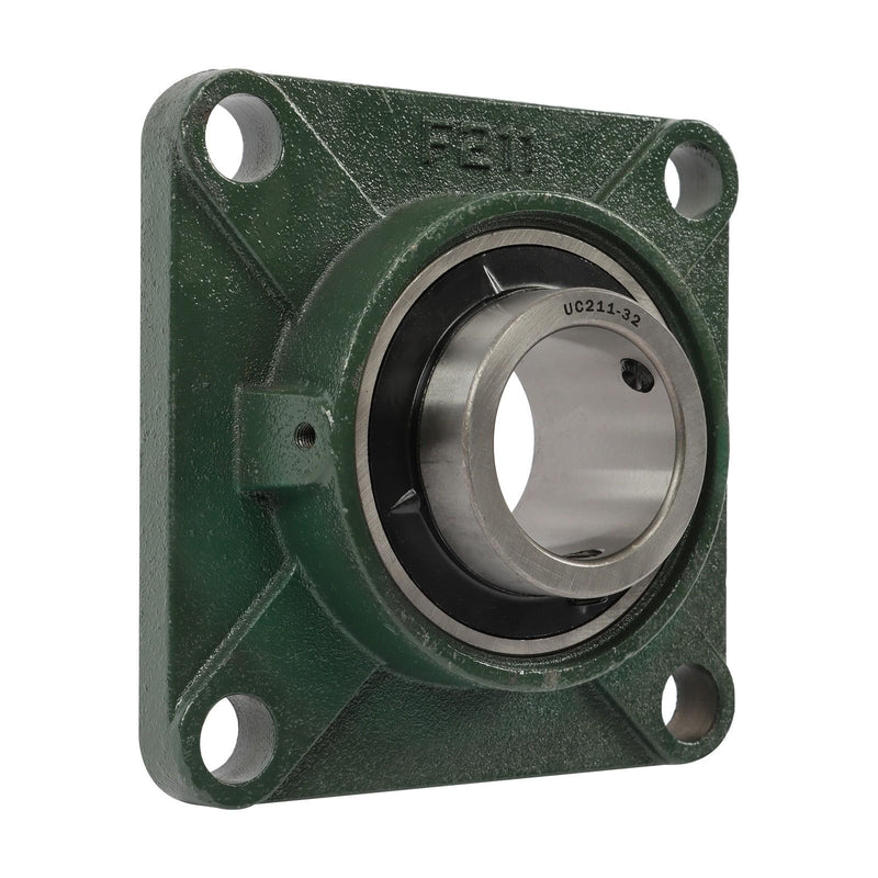DURAFORCE UCF201-8 Pillow Block Bearing 1/2" Bore Self-Aligning 4-Bolt Solid Base 10 Pcs
