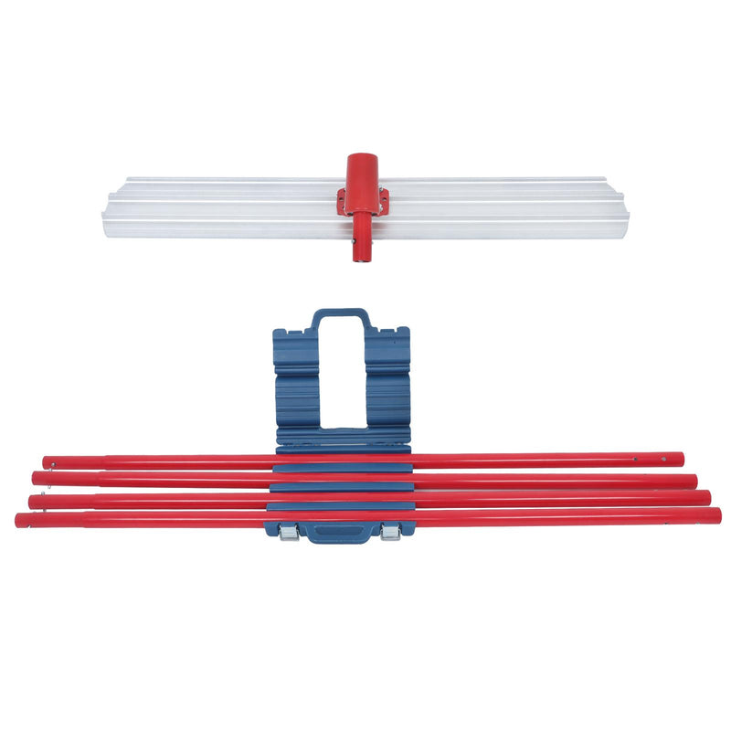 DURAFORCE Float Magnesium Concrete Float 48 x 8" Round End Concrete Float Cement Tool
