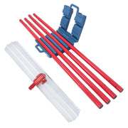 DURAFORCE Float Magnesium Concrete Float 48 x 8" Round End Concrete Float Cement Tool