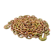 DURAFORCE Ratchet Chain Binder 3/8"-1/2" Load Binders 12000 lbs with G80 Chains 2PCS