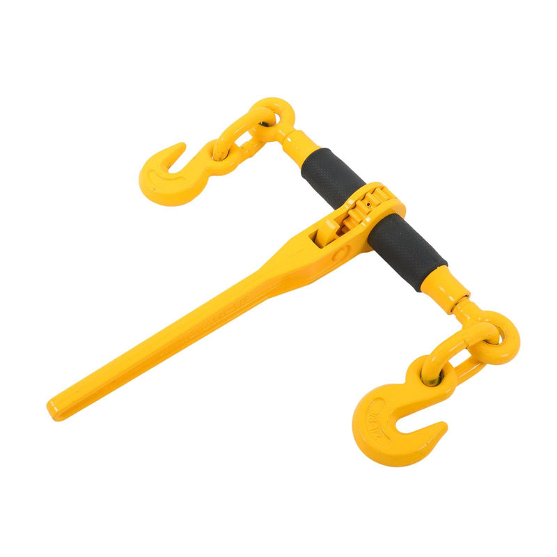 DURAFORCE Ratchet Chain Binder 3/8"-1/2" Load Binders 12000 lbs with G80 Chains 2PCS