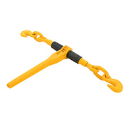DURAFORCE Ratchet Chain Binder 3/8"-1/2" Load Binders 12000 lbs with G80 Chains 2PCS