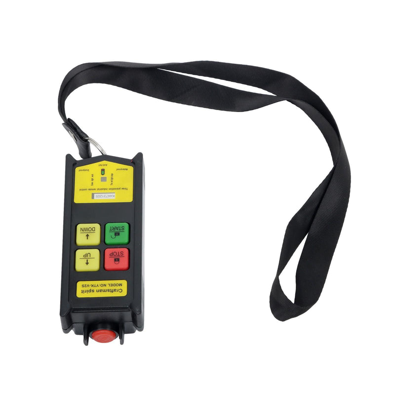 DURAFORCE 1350W 110V Wireless Remote Control Crane Winch 328ft/100m Electric Hoist 1760lbs