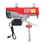 DURAFORCE 1350W 110V Wireless Remote Control Crane Winch 328ft/100m Electric Hoist 1760lbs