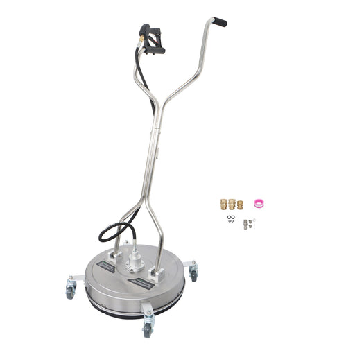 DURAFORCE 20 inch Pressure Washer Surface Cleaner 6000PSI Power Washer Dual Handle