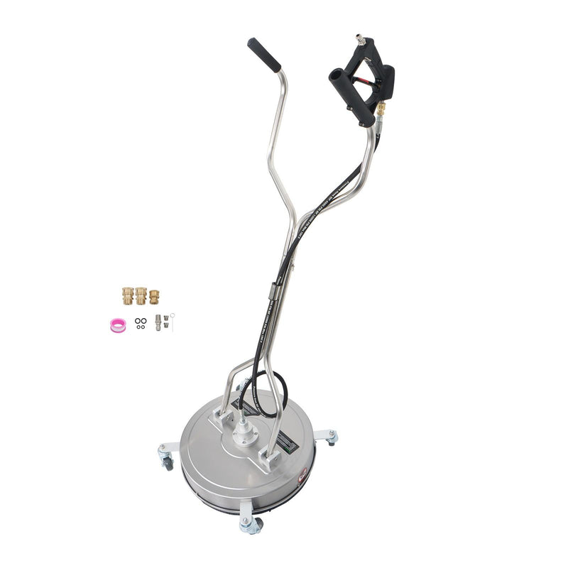 DURAFORCE 20 inch Pressure Washer Surface Cleaner 6000PSI Power Washer Dual Handle