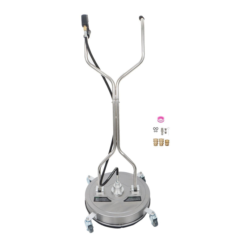 DURAFORCE 20 inch Pressure Washer Surface Cleaner 6000PSI Power Washer Dual Handle