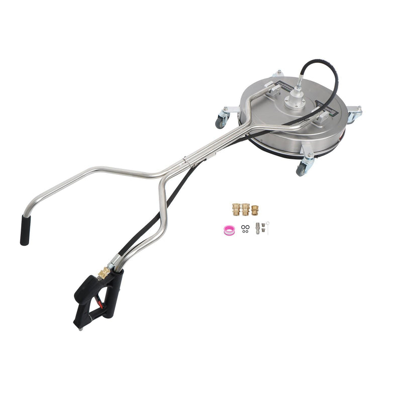 DURAFORCE 20 inch Pressure Washer Surface Cleaner 6000PSI Power Washer Dual Handle
