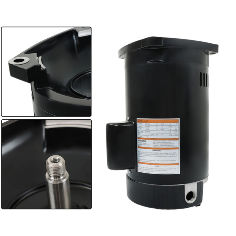 DURAFORCE Swimming Pool Pump Square Flange 1HP Pool Pump B2853V1 B2853 Pool Pump Motor