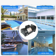 DURAFORCE Swimming Pool Pump Square Flange Pool Pump B2853V1 B2853 Pool Pump Motor 1HP