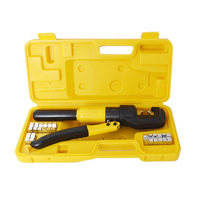 DURAFORCE 5 Pack 6 MT Hydraulic Crimrping Tool Wire Battery Cable Terminal Crimper