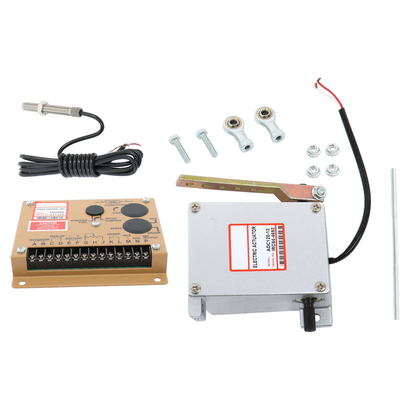 DURAFORCE Actuator ESD5500E Speed Control Unit MSP6729 Generator Governor ADC120-12V
