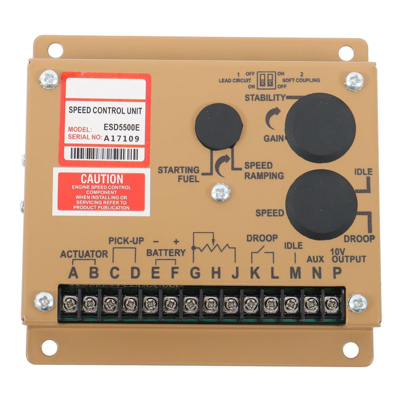 DURAFORCE Actuator ESD5500E Speed Control Unit MSP6729 Generator Governor ADC120-12V