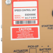 DURAFORCE Actuator ESD5500E Speed Control Unit MSP6729 Generator Governor ADC120-12V
