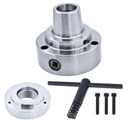 DURAFORCE NEW 5C Collet Lathe Chuck Closer W/ Semi-finished Adp.2-1/4" x 8 Thread Chuck
