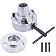 DURAFORCE NEW 5C Collet Lathe Chuck Closer W/ Semi-finished Adp.2-1/4" x 8 Thread Chuck