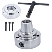DURAFORCE NEW 5C Collet Lathe Chuck Closer W/ Semi-finished Adp.2-1/4" x 8 Thread Chuck
