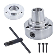 DURAFORCE NEW 5C Collet Lathe Chuck Closer W/ Semi-finished Adp.2-1/4" x 8 Thread Chuck