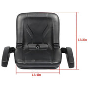 DURAFORCE Lawn Mower Seat High Back w/ Armrests For Cub Cadet,Dixon,Dixie Chopper 10059