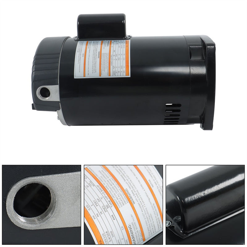 DURAFORCE 3/4 hp 3450rpm P56Y Frame 115/230V Square Flange Pool Motor For Century B2852