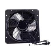 DURAFORCE 16 Inch Shutter Exhaust Fan W/ Speed Controller 2600 CFM High Speed Wall Mounted