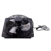 DURAFORCE 16 Inch Shutter Exhaust Fan W/ Speed Controller 2600 CFM High Speed Wall Mounted