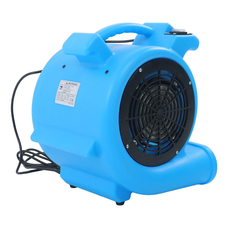 DURAFORCE Air Mover Carpet Dryer 2 Speed 1/2 HP 2200CFM Floor Blower Carpet Drying Fan