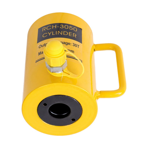 DURAFORCE 2" Stroke 30Ton Hollow Hydraulic Ram Cylinder Single Acting Lifting Cylinder