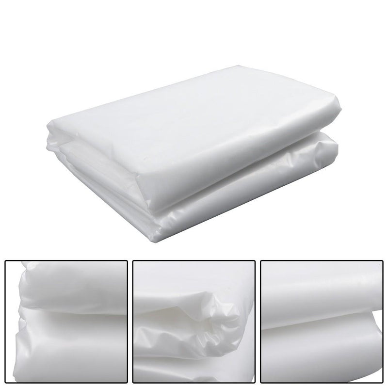 DURAFORCE 25 × 50 FT Polyethylene Greenhouse Film Clear Greenhouse Plastic Sheeting 6 mil