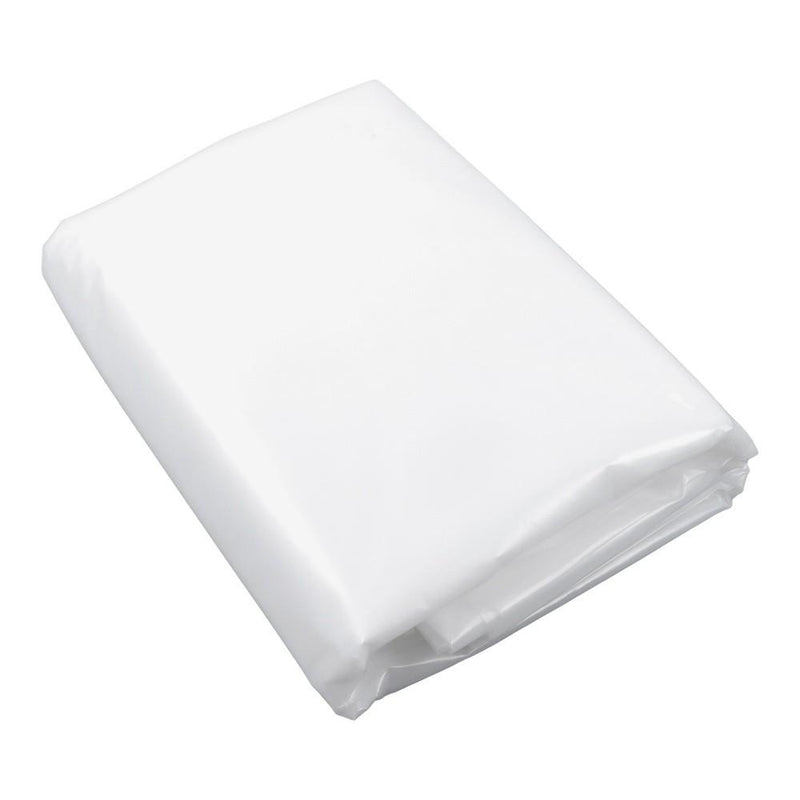 DURAFORCE 25 × 50 FT Polyethylene Greenhouse Film Clear Greenhouse Plastic Sheeting 6 mil