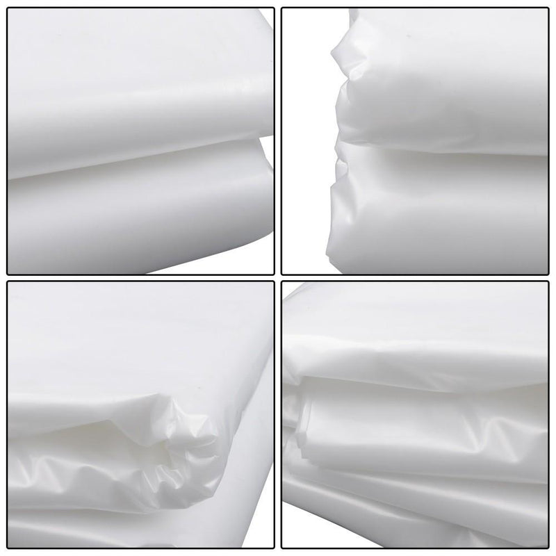 DURAFORCE 25 × 50 FT Polyethylene Greenhouse Film Clear Greenhouse Plastic Sheeting 6 mil