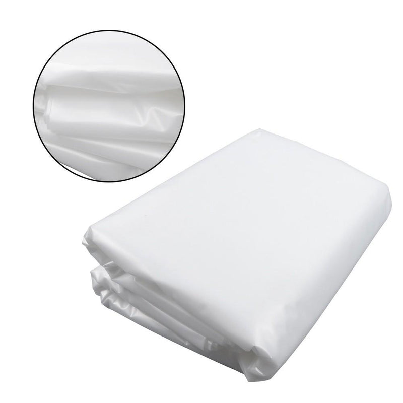 DURAFORCE 25 × 50 FT Polyethylene Greenhouse Film Clear Greenhouse Plastic Sheeting 6 mil