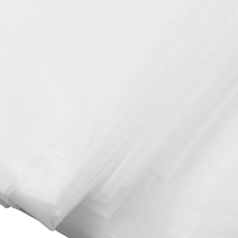DURAFORCE 25 × 50 FT Polyethylene Greenhouse Film Clear Greenhouse Plastic Sheeting 6 mil