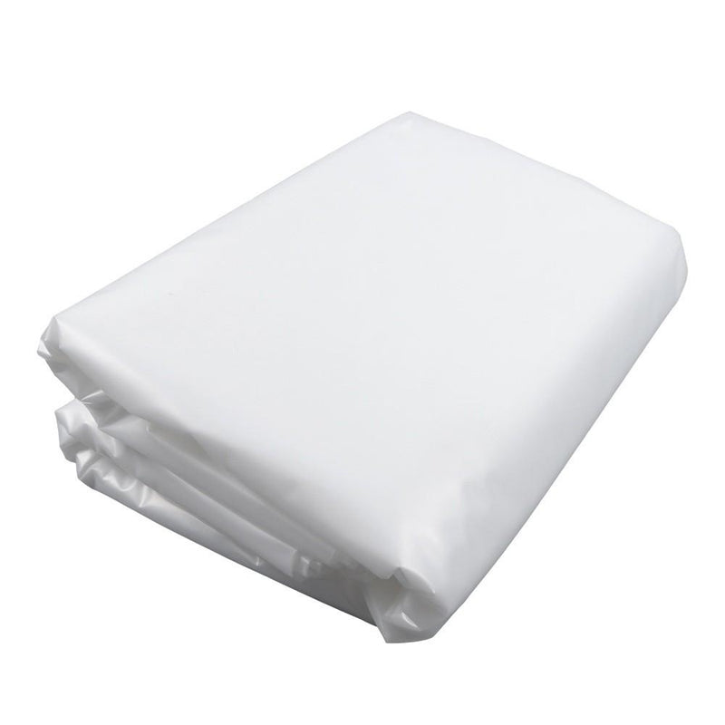 DURAFORCE 25 × 50 FT Polyethylene Greenhouse Film Clear Greenhouse Plastic Sheeting 6 mil