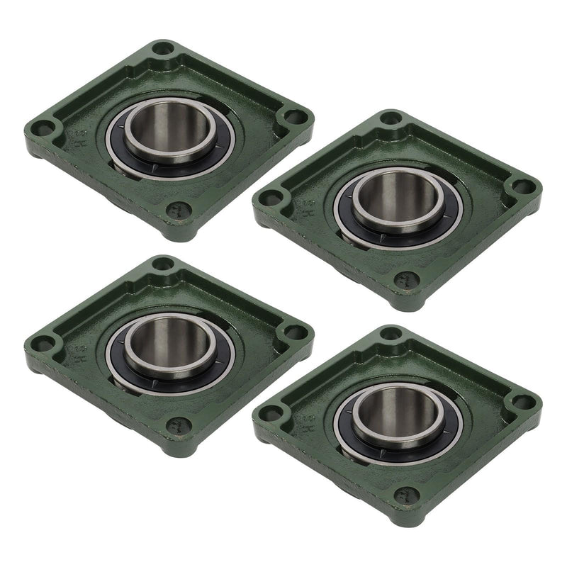 DURAFORCE UCF212-39 Pillow Block Bearing Self-Aligning 4-Bolt 2-7/16" Bore 4 Pcs