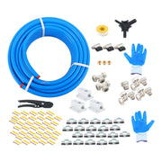 DURAFORCE Garage Air System 3/4"x100ft - Aluminum Piping, Leak-Proof, Easy Fit