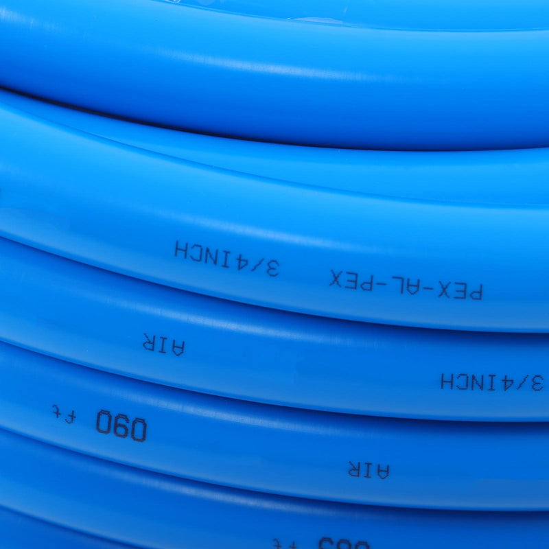 DURAFORCE Garage Air System 3/4"x100ft - Aluminum Piping, Leak-Proof, Easy Fit