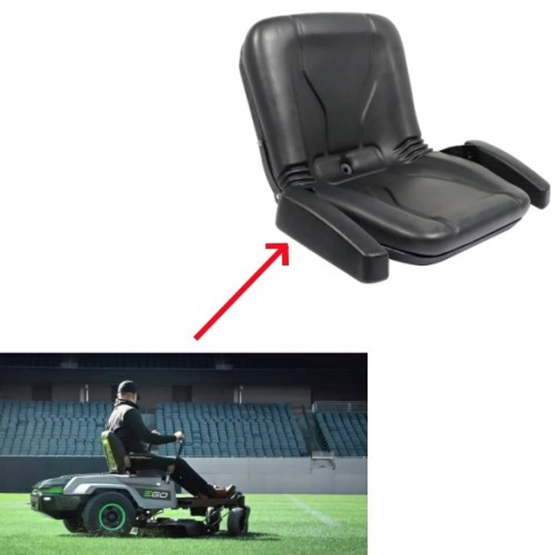 DURAFORCE Lawn Mower Seat High Back w/ Armrests 10059 For Cub Cadet Dixon Dixie Chopper