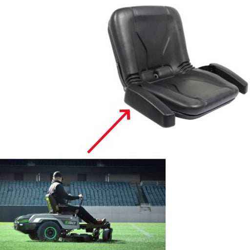 DURAFORCE Lawn Mower Seat High Back w/ Armrests 10059 For Cub Cadet Dixon Dixie Chopper