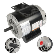 DURAFORCE 2 HP SPL Compressor Duty Electric Motor 3450 RPM 56 Frame 120/240 V