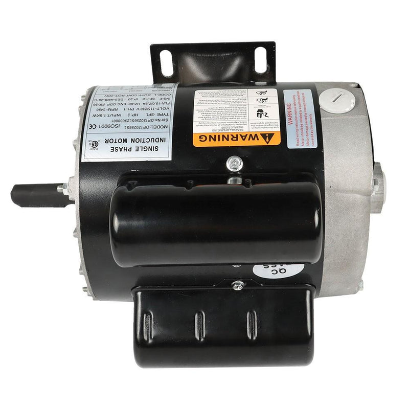 DURAFORCE 2 HP SPL Compressor Duty Electric Motor 3450 RPM 56 Frame 120/240 V