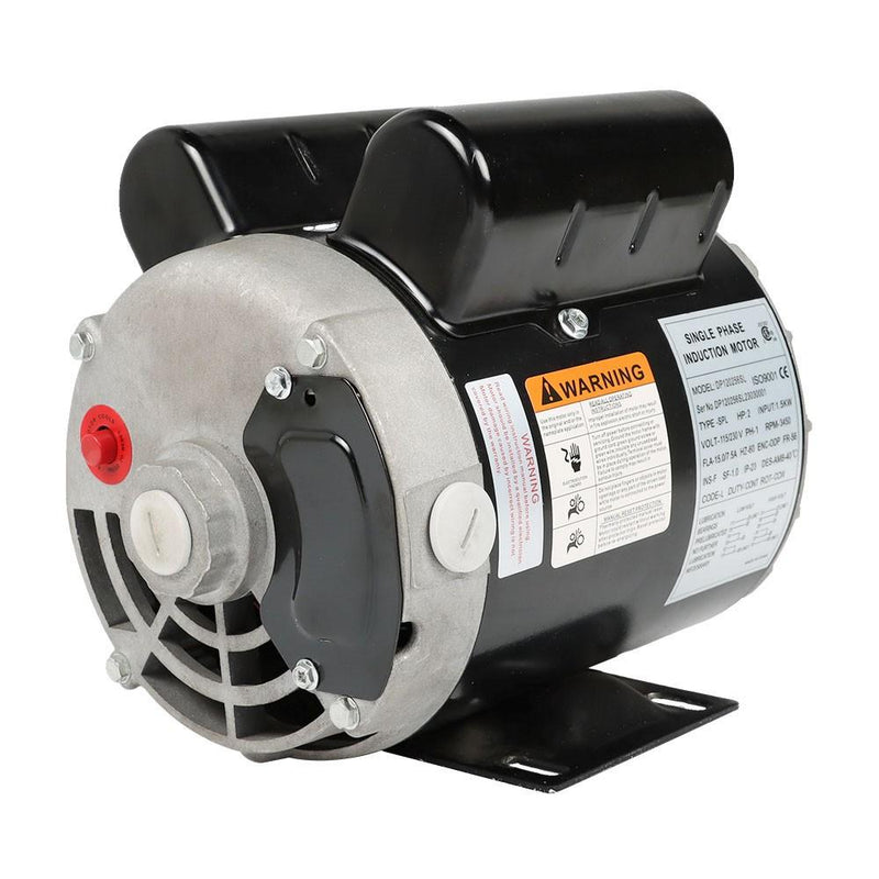 DURAFORCE 2HP SPL Compressor Duty Electric Motor 3450RPM 56 Frame 120/240V