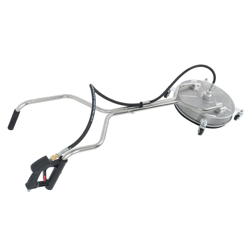DURAFORCE 18" Pressure Washer Surface Cleaner Dual Handle 6000PSI for Patio, Deck Cleaning