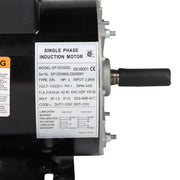 DURAFORCE 3 HP SPL 3450 RPM Electric Motor 56 Frame 1 Phase 5/8" Shaft 230 V